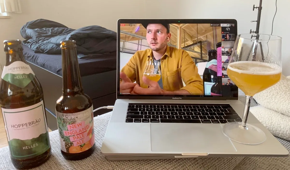 Remote beer tasting